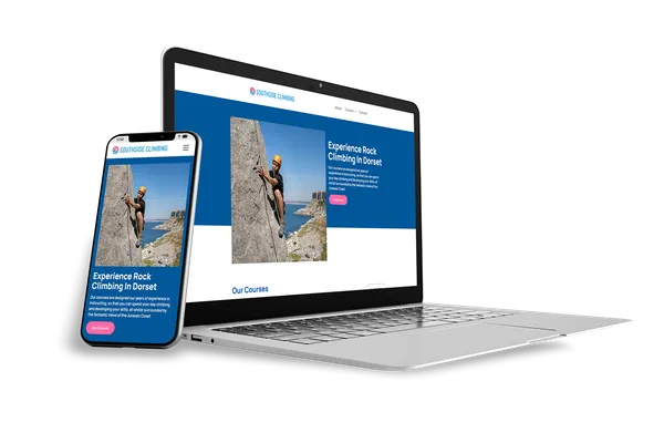 A rock climbing website built for multiple devices